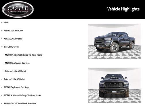 2026 RAM 1500 RHO Crew Cab 4x4 5'7' Box