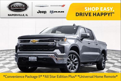 Sterling Gray Metallic 2024 Chevrolet Silverado 1500 LT