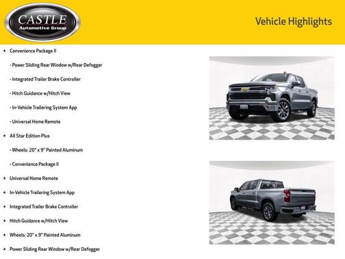 Sterling Gray Metallic 2024 Chevrolet Silverado 1500 LT