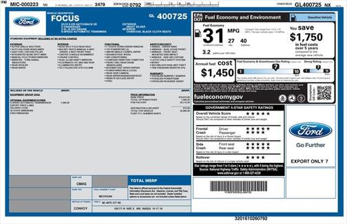 2016 Ford Focus SE