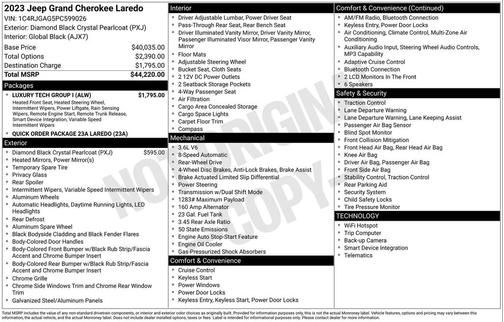 2023 Jeep Grand Cherokee Laredo