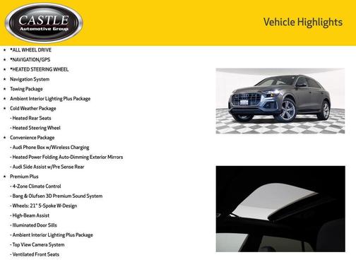 2019 Audi Q8 3.0T Premium Plus