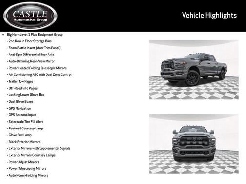2026 RAM 2500 Big Horn Crew Cab 4x4 6'4' Box