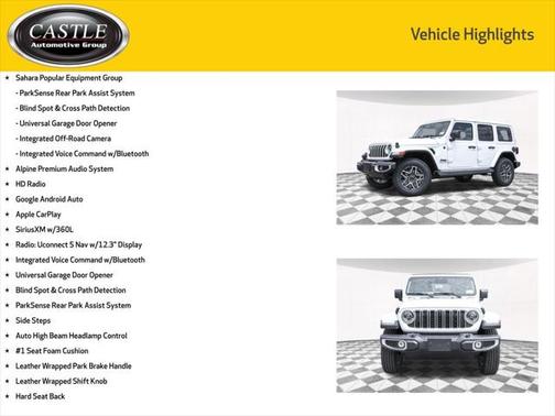 2025 Jeep Wrangler 4-Door Sahara 4x4