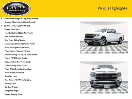 2019 RAM 1500 Big Horn