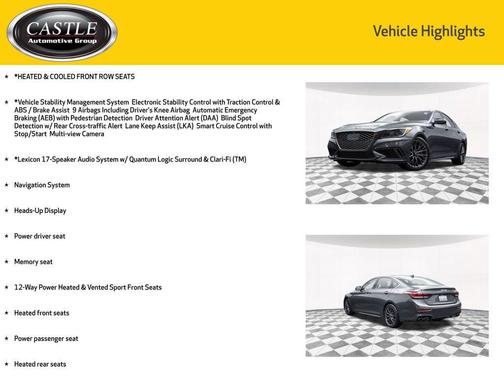 2018 Genesis G80 3.3T Sport