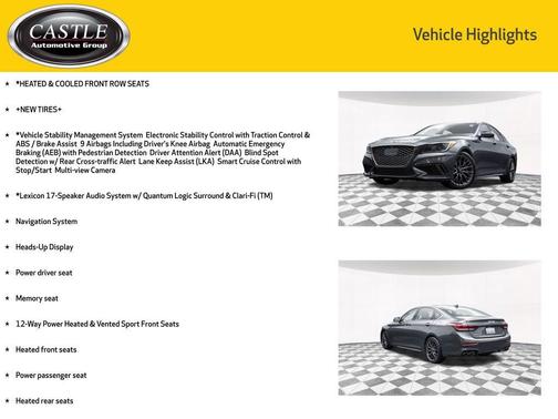 2018 Genesis G80 3.3T Sport