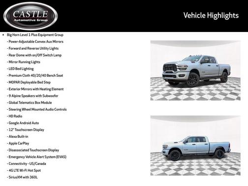 2026 RAM 2500 Big Horn Crew Cab 4x4 6'4' Box