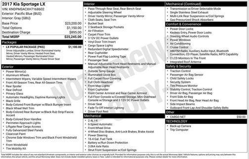 2017 Kia Sportage LX