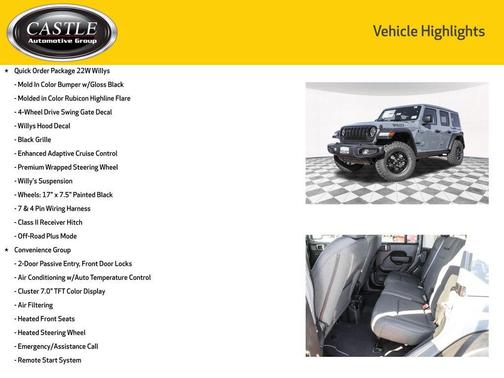 2026 Jeep Wrangler Willys