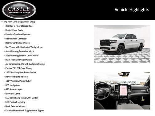 2026 RAM 1500 Big Horn/Lone Star