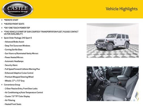2025 Jeep Wrangler Sport S