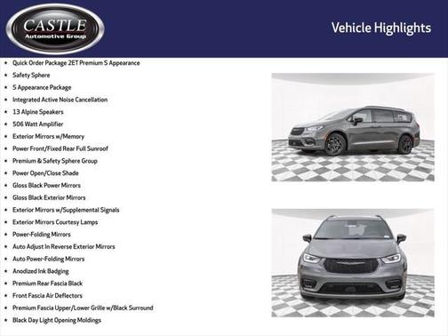 2025 Chrysler Pacifica Hybrid Premium S Appearance Pkg