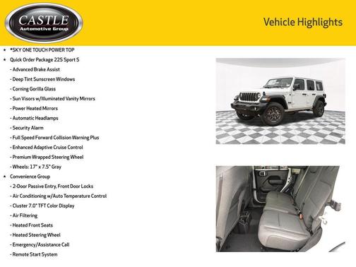 2026 Jeep Wrangler Sport S