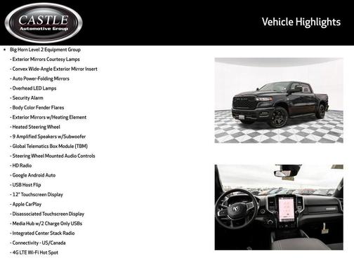 2026 RAM 1500 Big Horn/Lone Star