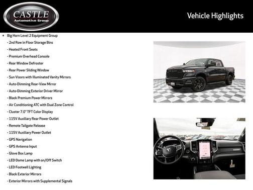 2026 RAM 1500 Big Horn/Lone Star