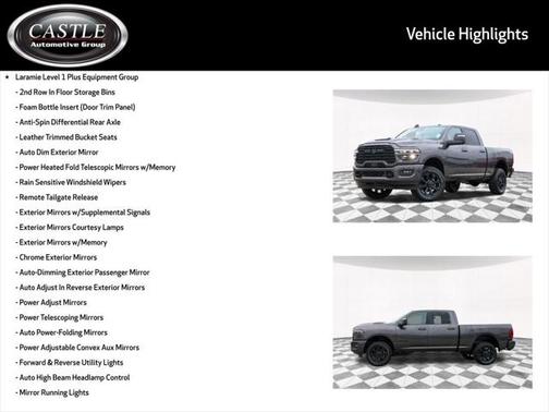 2025 RAM 2500 Laramie Crew Cab 4x4 6'4' Box