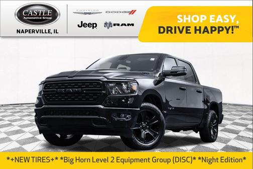 Diamond Black Crystal Pearlcoat 2023 RAM 1500 Big Horn/Lone Star
