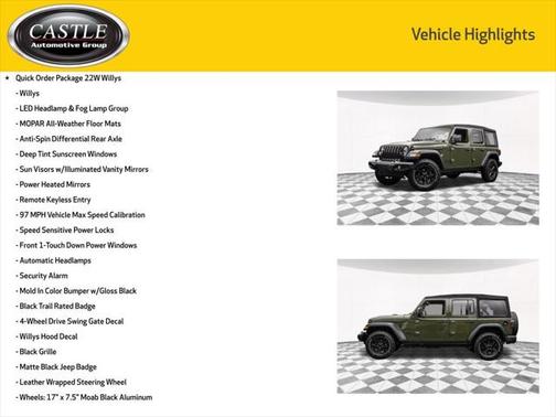 2022 Jeep Wrangler Willys