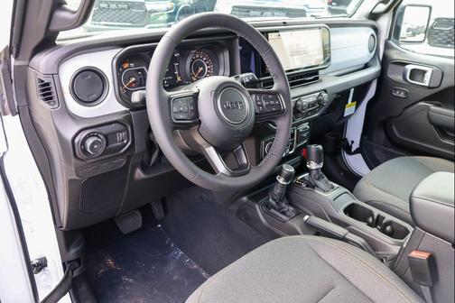 Bright White Clearcoat 2026 Jeep Wrangler Sport S