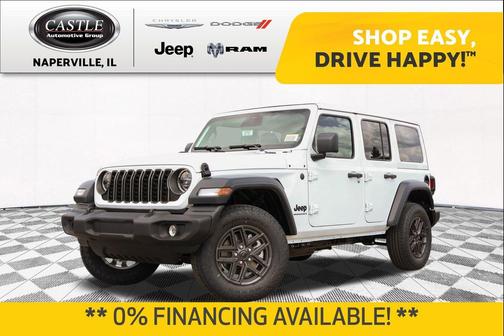 Bright White Clearcoat 2026 Jeep Wrangler Sport S