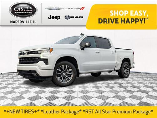 Summit White 2023 Chevrolet Silverado 1500 RST