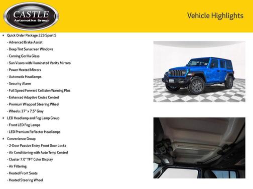 2026 Jeep Wrangler Sport S