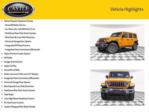 2025 Jeep Wrangler 4-Door Sahara 4x4