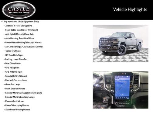 2025 RAM 2500 Big Horn Crew Cab 4x4 6'4' Box