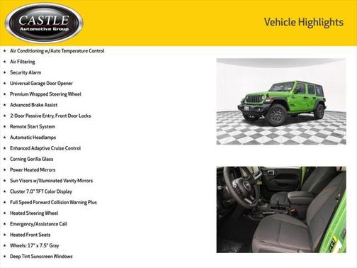 2025 Jeep Wrangler Sport S