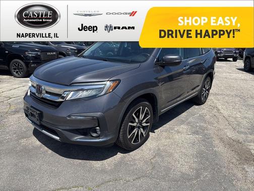 Modern Steel Metallic 2020 Honda Pilot AWD Elite