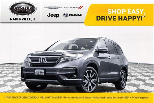 Modern Steel Metallic 2020 Honda Pilot AWD Elite
