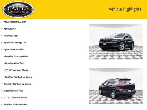 2016 Jeep Cherokee Sport