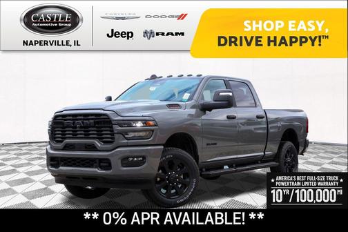 Ceramic Gray Clearcoat 2026 RAM 2500 Big Horn Crew Cab 4x4 6'4' Box