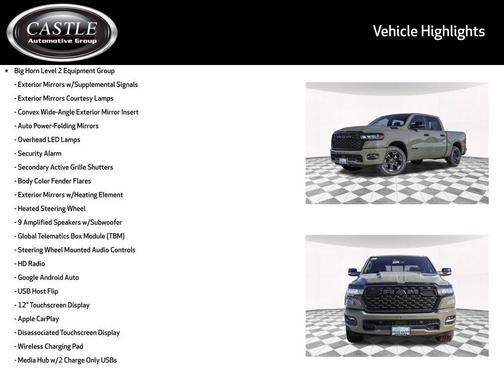 2026 RAM 1500 Big Horn/Lone Star