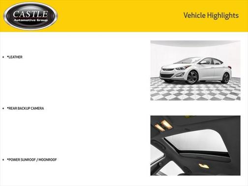 2015 Hyundai ELANTRA Sport