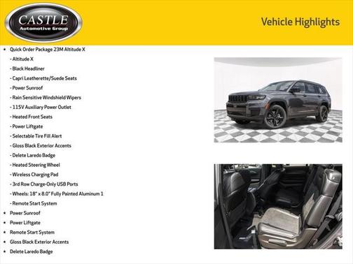 2025 Jeep Grand Cherokee L Altitude