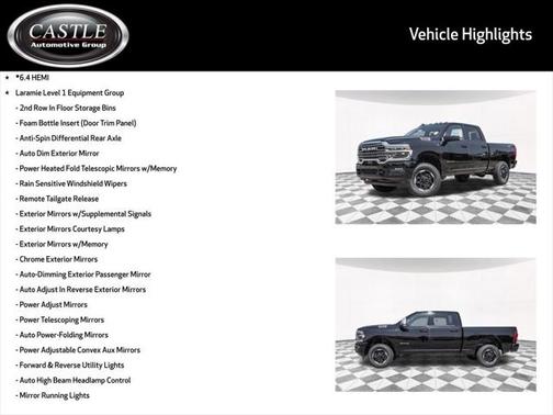 2025 RAM 2500 Laramie Crew Cab 4x4 6'4' Box