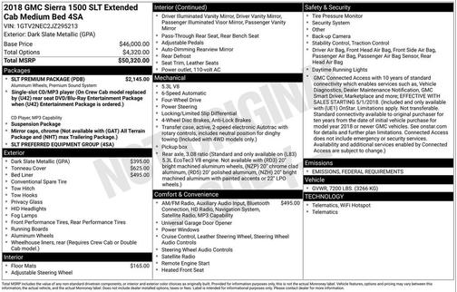 2018 GMC Sierra 1500 SLT