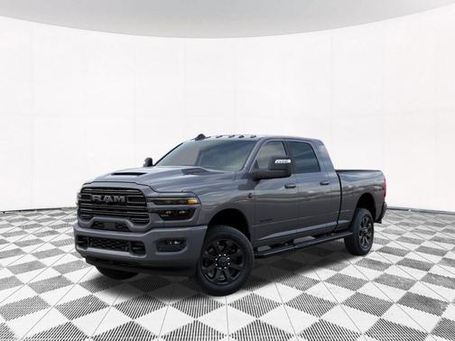 Ceramic Gray Clearcoat 2026 RAM 2500 Laramie Mega Cab 4x4 6'4' Box