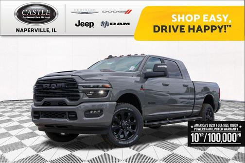 Ceramic Gray Clearcoat 2026 RAM 2500 Laramie Mega Cab 4x4 6'4' Box