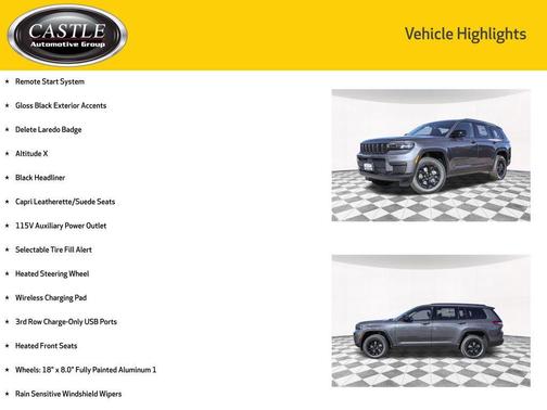 2025 Jeep Grand Cherokee L Altitude