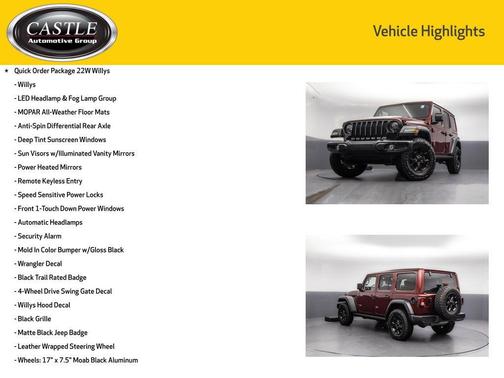 2021 Jeep Wrangler Willys