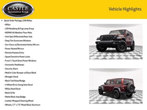 2021 Jeep Wrangler Willys