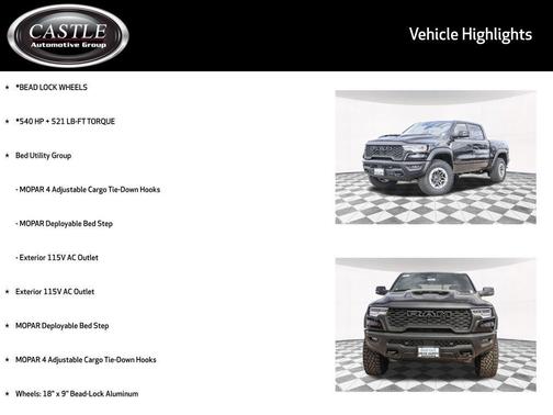 2026 RAM 1500 RHO Crew Cab 4x4 5'7' Box