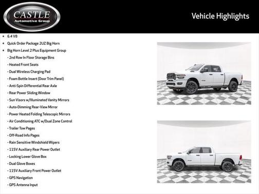 2025 RAM 2500 Big Horn Crew Cab 4x4 6'4' Box
