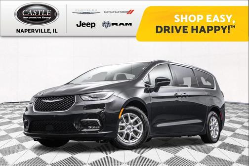 Brilliant Black Crystal Pearlcoat 2023 Chrysler Pacifica Touring L
