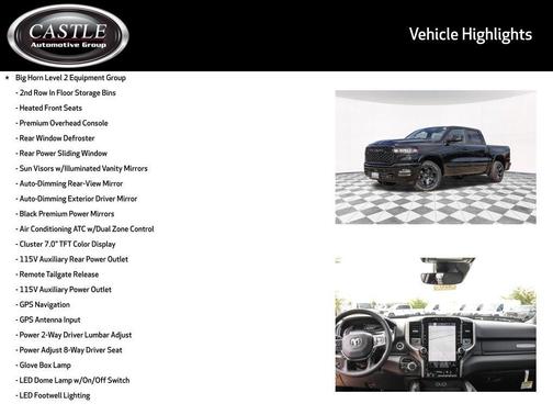 2025 RAM 1500 Big Horn/Lone Star
