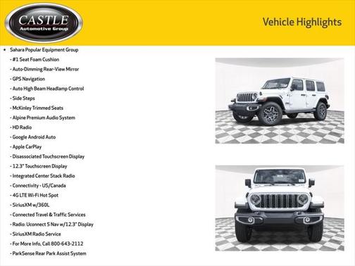 2025 Jeep Wrangler 4-Door Sahara 4x4
