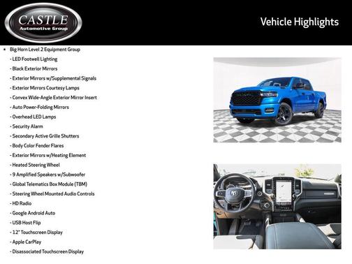 2026 RAM 1500 Big Horn/Lone Star
